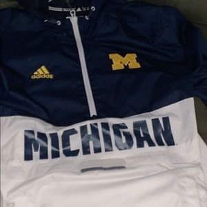 Adidas Michigan Windbreaker